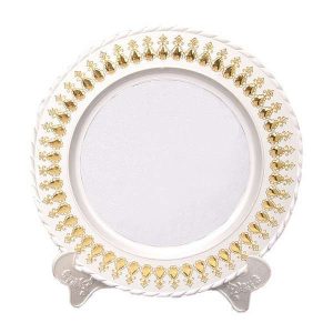 宣導品推薦 - tmp 水晶獎座禮品 客製 - tmp 水晶獎座禮品 24592_Silver_Plate_01-095159-001