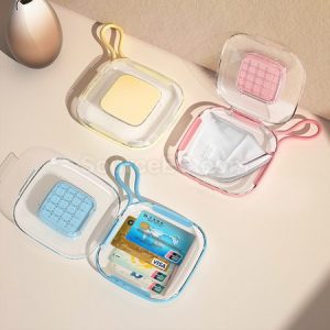 宣導品推薦 - tmp 水晶獎座禮品 客製 - tmp 水晶獎座禮品 帶繩口罩收納盒