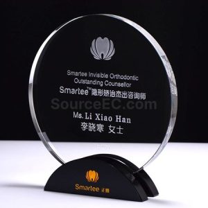 圓形客製化獎座